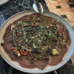 Tuna Carpaccio