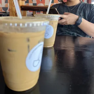 Brown sugar iced latte