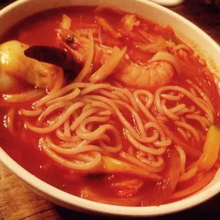 Spicy Noodle Soup