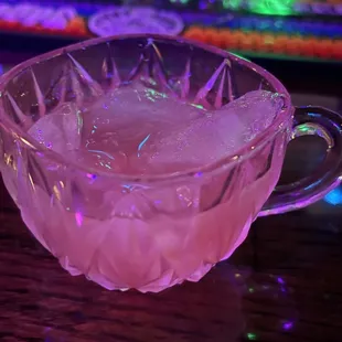 POETRY LOUNGE PUNCH - WHISKEY, TRIPLE SEC, CITRUS, ABEILLE VOYANTE TEA CO. CINNAMON TEA