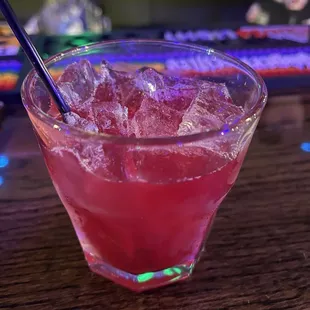 GALEOPHOBIA - BLUEBERRY INFUSED RUM, Citrus BLEND, Sangria SYRUP, FALERNUM, MACADAMIA LIQUEUR, Orgeat