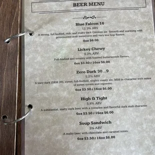 Beer Menu March'23 (page 1 of 3)