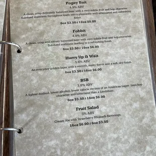 Beer Menu March'23 (page 3 of 3)