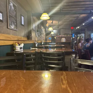 sushi and sashimi, interior