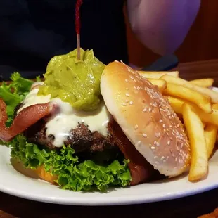 Guacamole burger