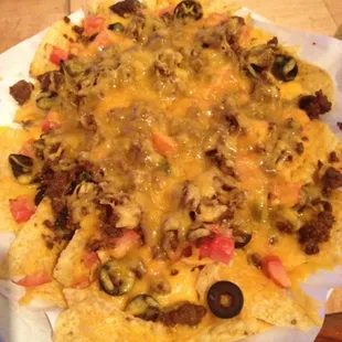 Beef Nacho with lots of cheese!