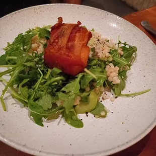 Bacon Wrapped Monkfish