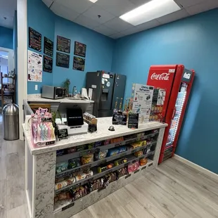 Snack bar is filled with fun treats at fantastic prices.