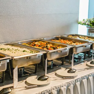 a variety of dishes