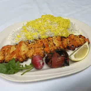 a plate of food