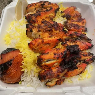 Cornish Hen (Chicken with bones)
