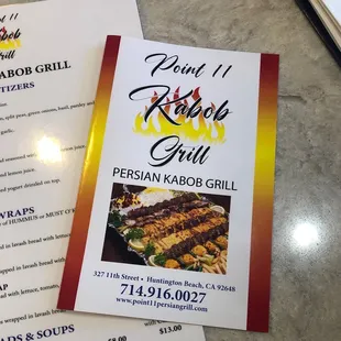 Nice menu