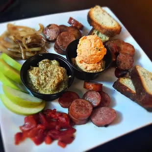 awesome new sausage platter