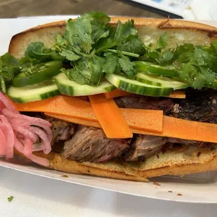 Brisket banh mi