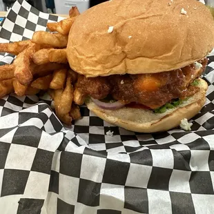 Buffalo chicken sandwich