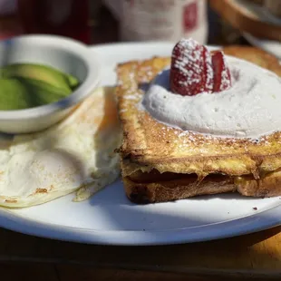 Fun Breakfast with Stuffed French Toast