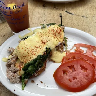 Crab Benedict