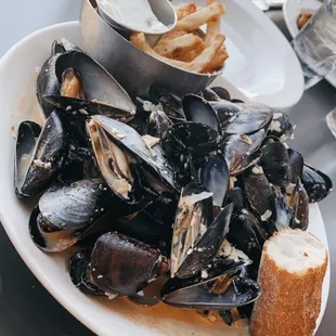 Moules Frites Dinner