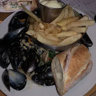 Moules Frites Dinner