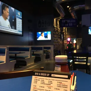 sushi and sashimi, interior