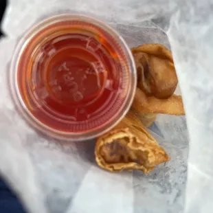 Free eggrolls :)