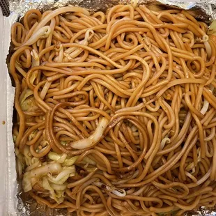 Shrimp noodles