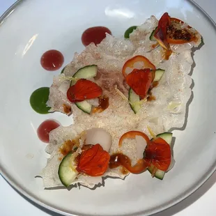 Scallop crudo