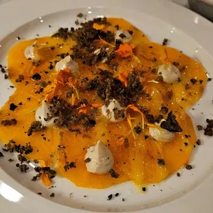 Persimmon Carpaccio