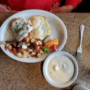 Chicken fried steak!