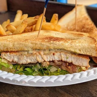 Swordfish sandwich