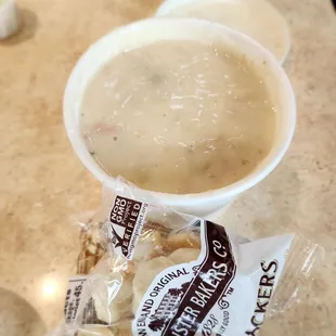 Clam chowder