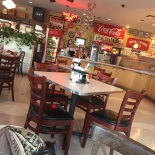 Older themed restaurant