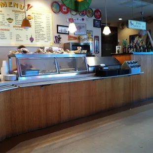 The big counter cafeteria style