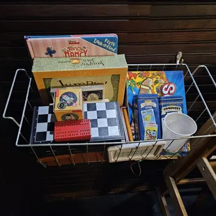 Games and toys for the kids