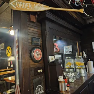 Complimentary orange water