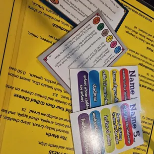 Trivia and category games to play while you wait