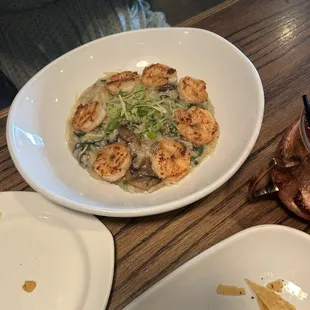 Shrimp risotto