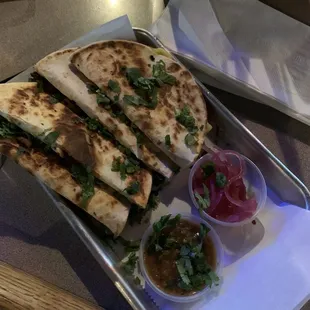 Vegan quesadilla