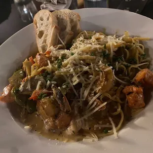 Seafood pasta