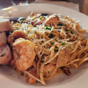 Seafood pasta