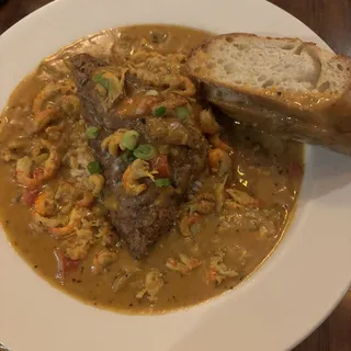 Acadian Crawfish etouffee