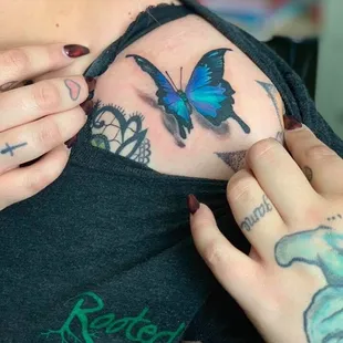 3-D butterfly by Tam