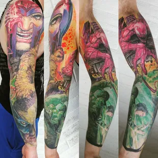 Marvel Sleeve by Rick