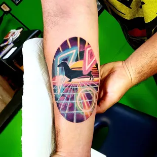 80s wiener dog by Rick