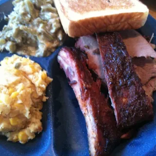 2 Meat Plate with Brisket