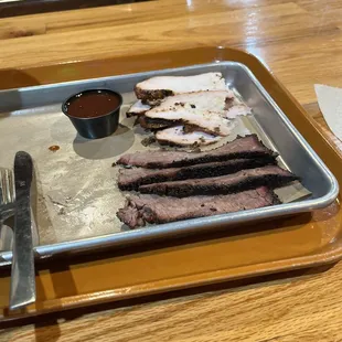 Brisket and turkey