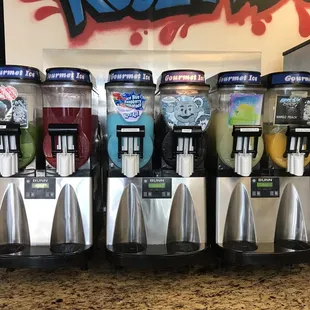 They offer slushy koolaid flavors. How awesome is that