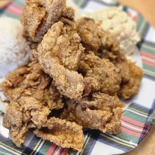 Garlic chicken plate