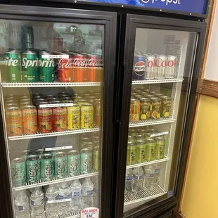 Beverage case with Pepsi AND Coke, Aloha Maid AND Hawaiian Sun, Arizona AND Ito En