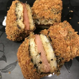 Crunchy Spam Musubi